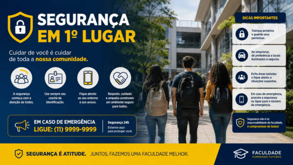 segurança faculdade